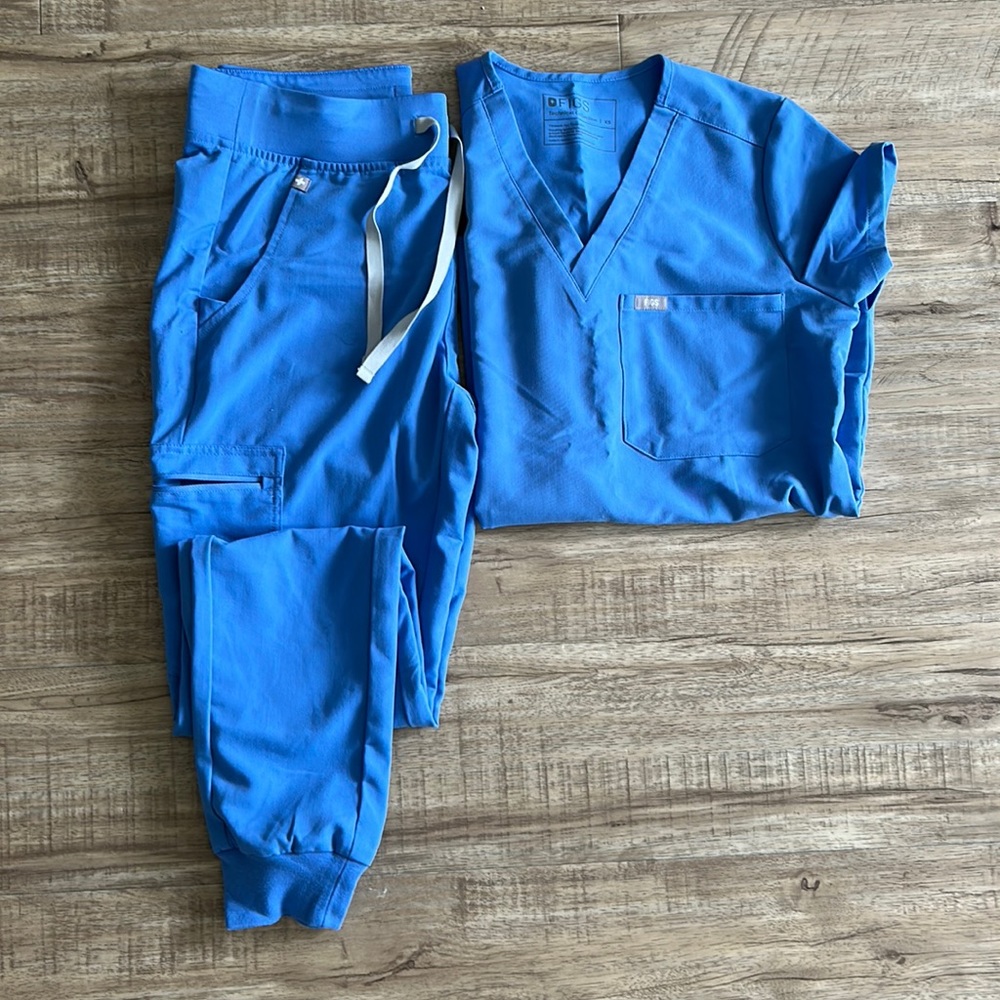 Figs Ciel Blue Set